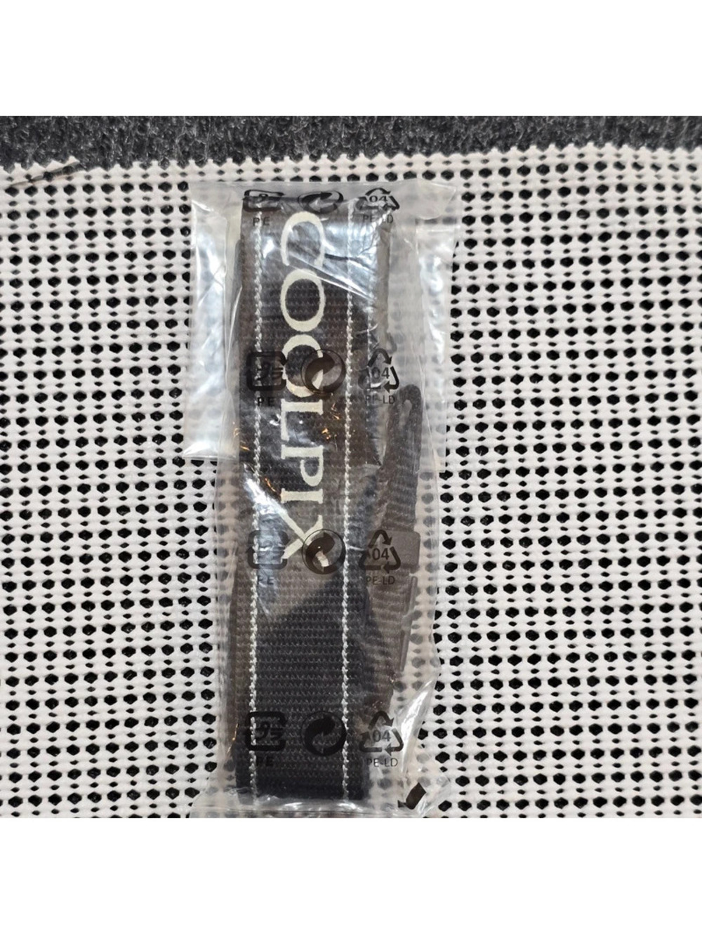 Genuine Nikon Coolpix Camera Strap Black Woven Neck Shoulder Sling Cord new